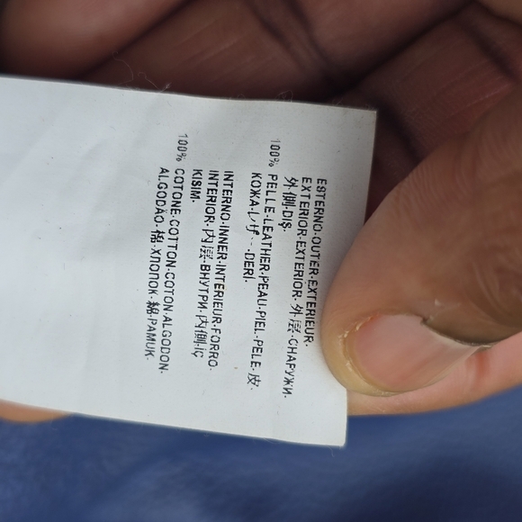 Authentic Versace Leather Shoulder Crossbody Bag Women Blue Removeable Strap - Picture 12 of 13